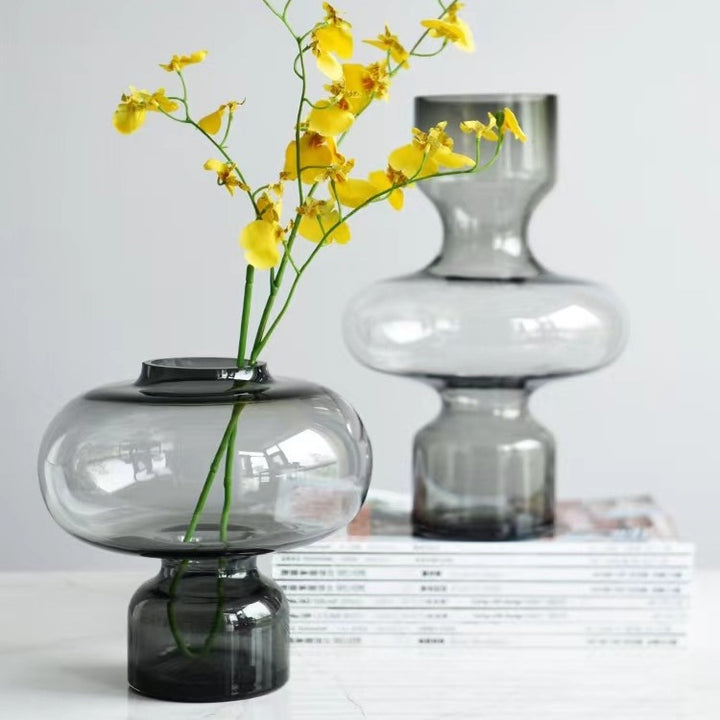 Decorative Glass Sculptural Vase