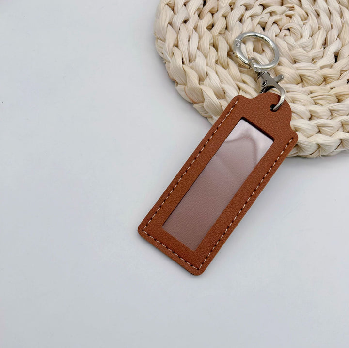 Personalized Leather Keychain