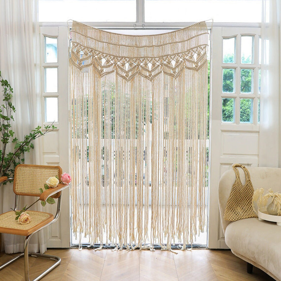 Macrame Door Curtain