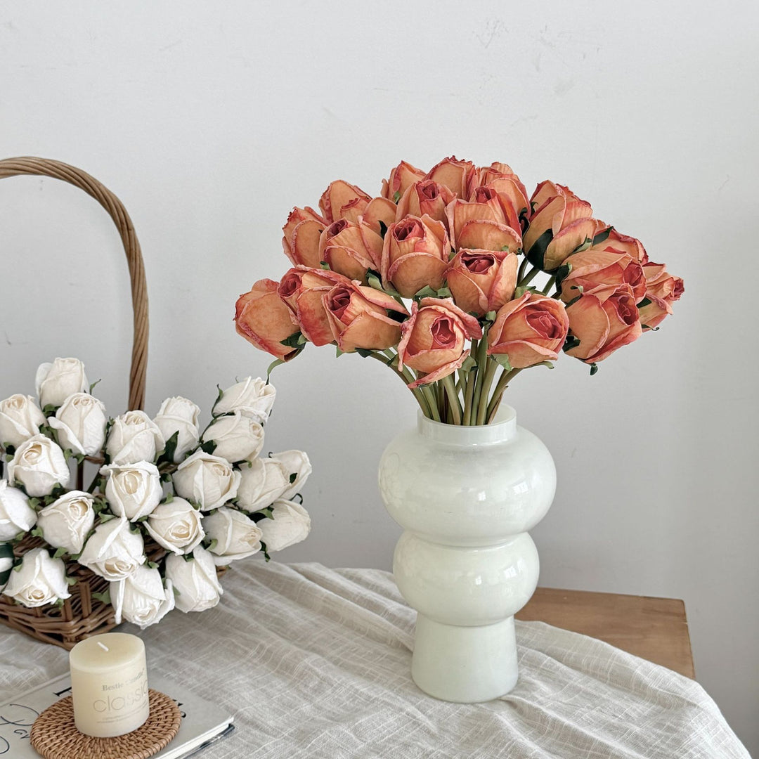 Realistic Fabric Rose Bouquet
