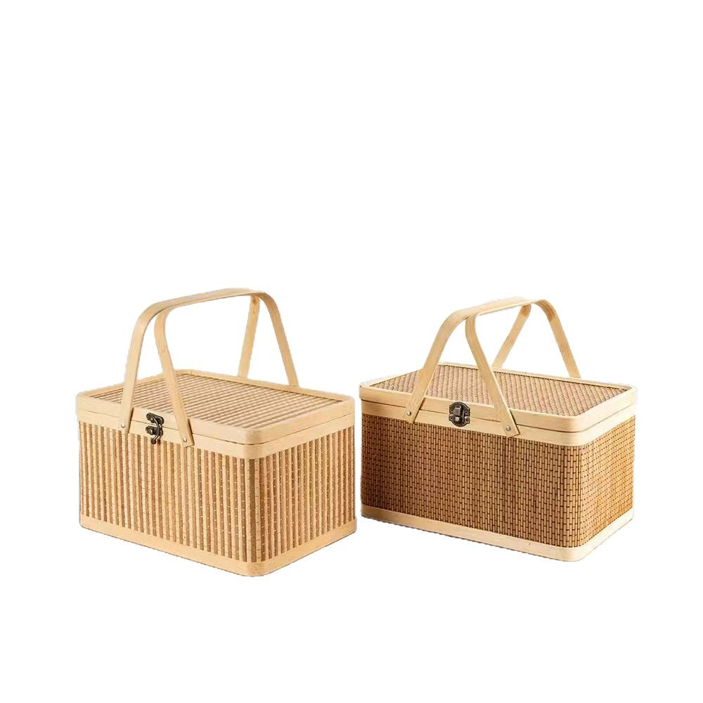 Practical Storage Basket Made of Rattan
