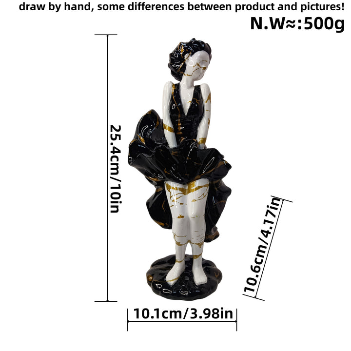Artistic figure with beach design