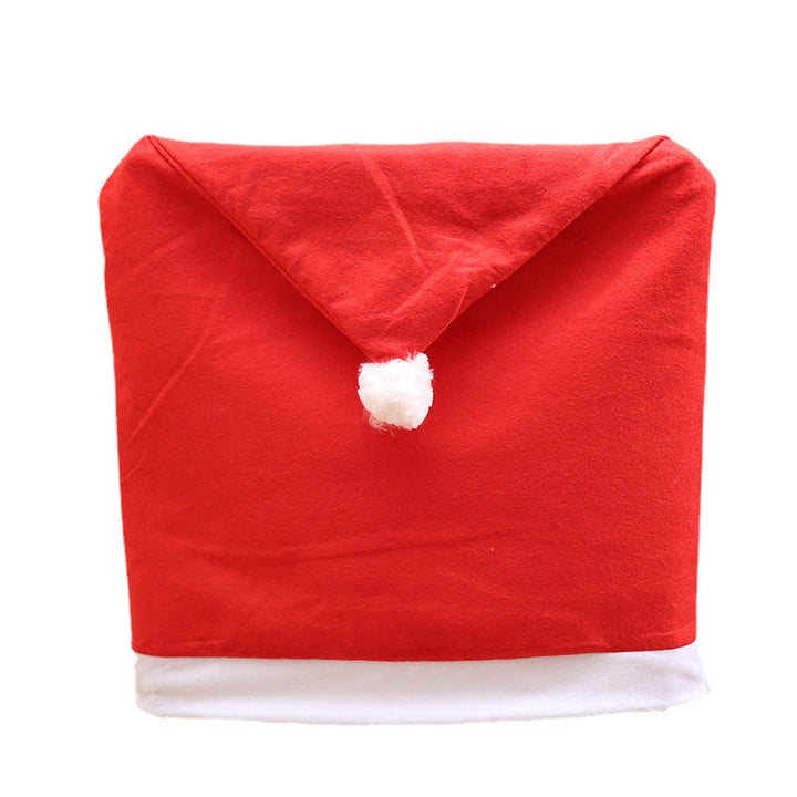 Festive chair cover with Christmas motif
