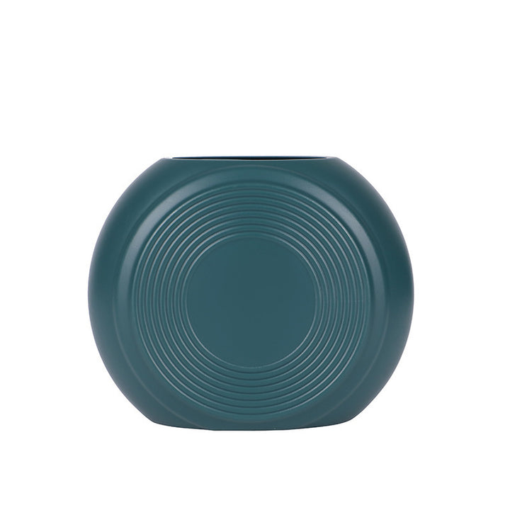Artistic Round Decorative Planter
