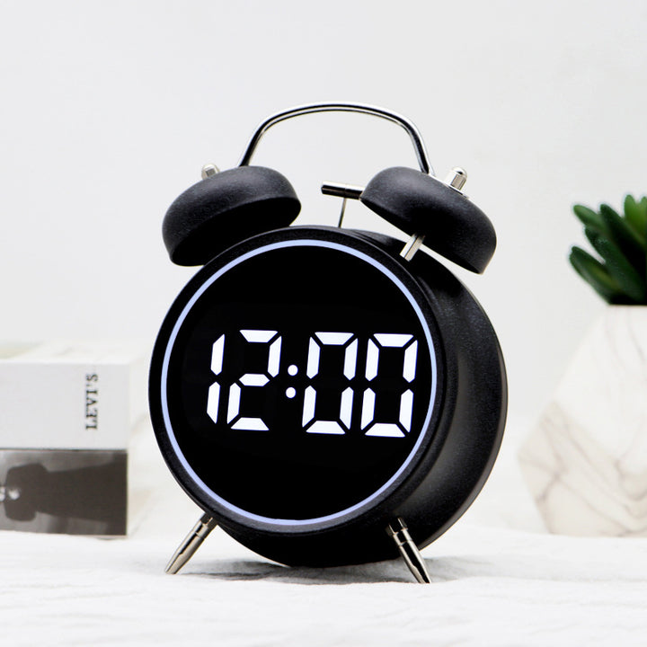 Digital Alarm Clock with Retro Design