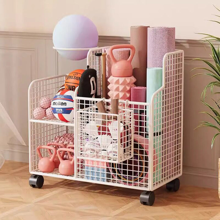 Multi-Level Fitness Equipment Organizer