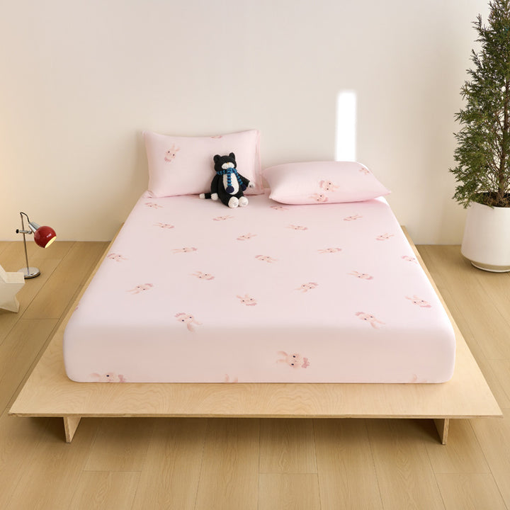 Soft Cotton Playful Patterned Mattress Protector