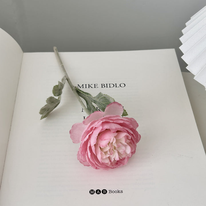 Realistic Fabric Rose Stem