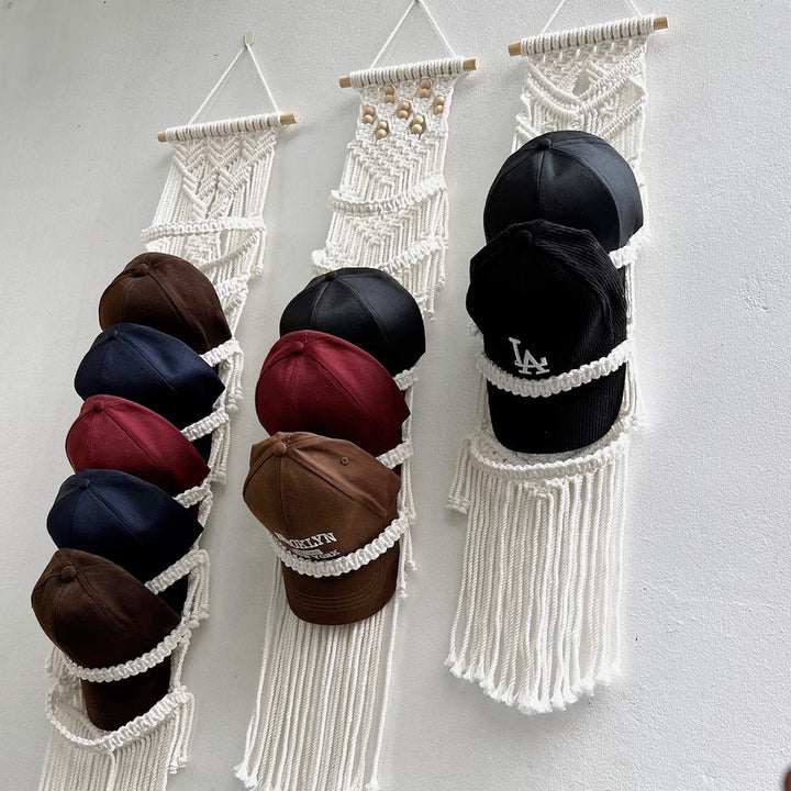 Macramé Wall Hanging with Intricate Pattern