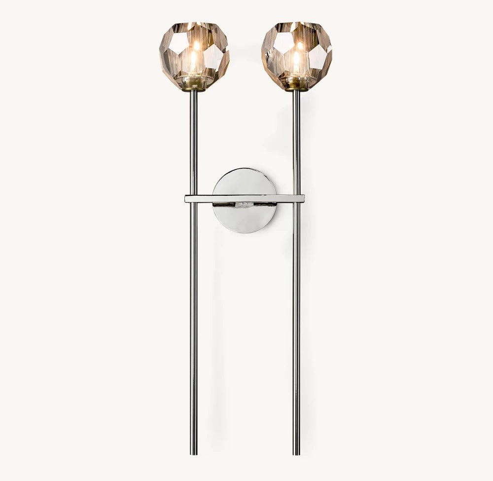 Elegant Crystal Wall Light