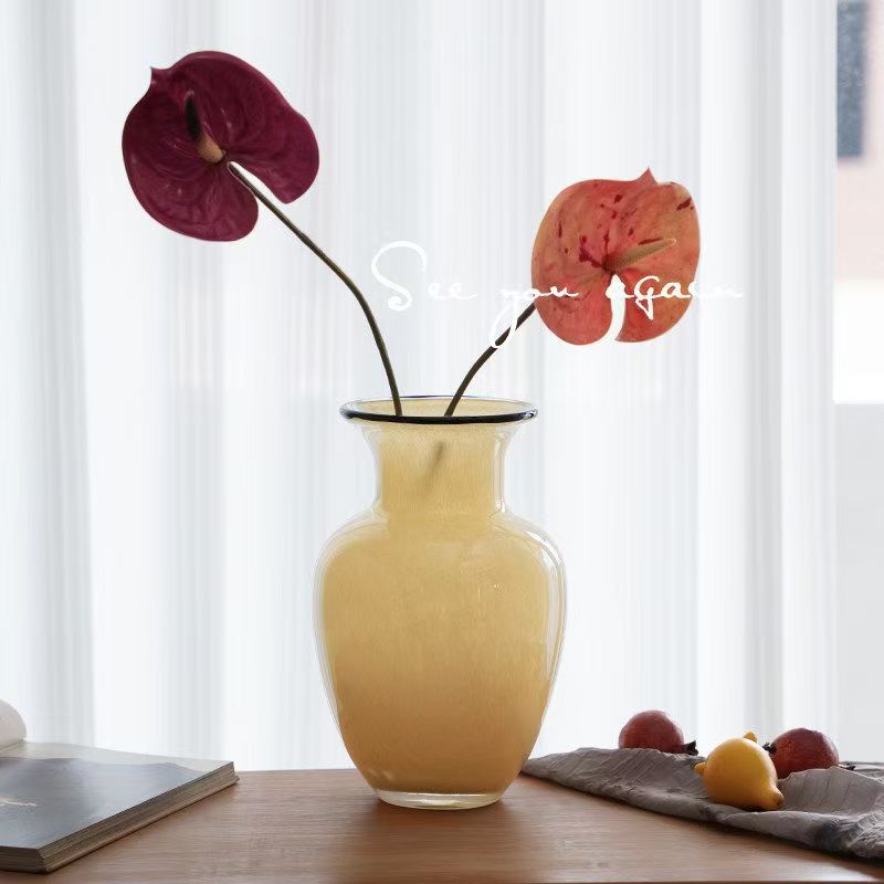 Elegant Handmade Decorative Glass Vase