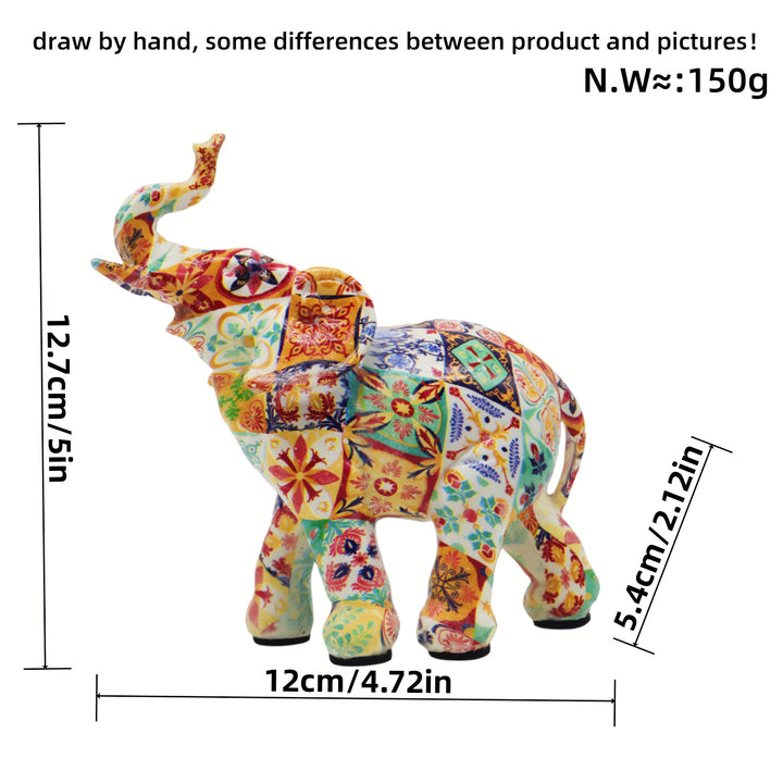 Artistic Elephant Figure