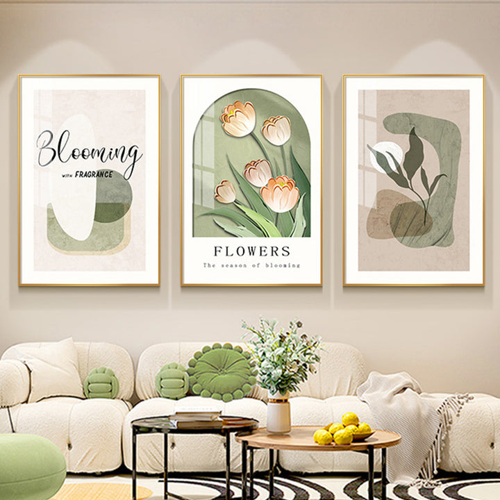 Floral Art Print Set