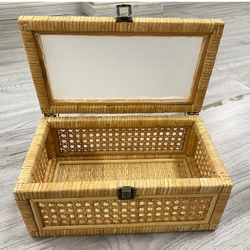 Handcrafted Decorative Woven Storage Box