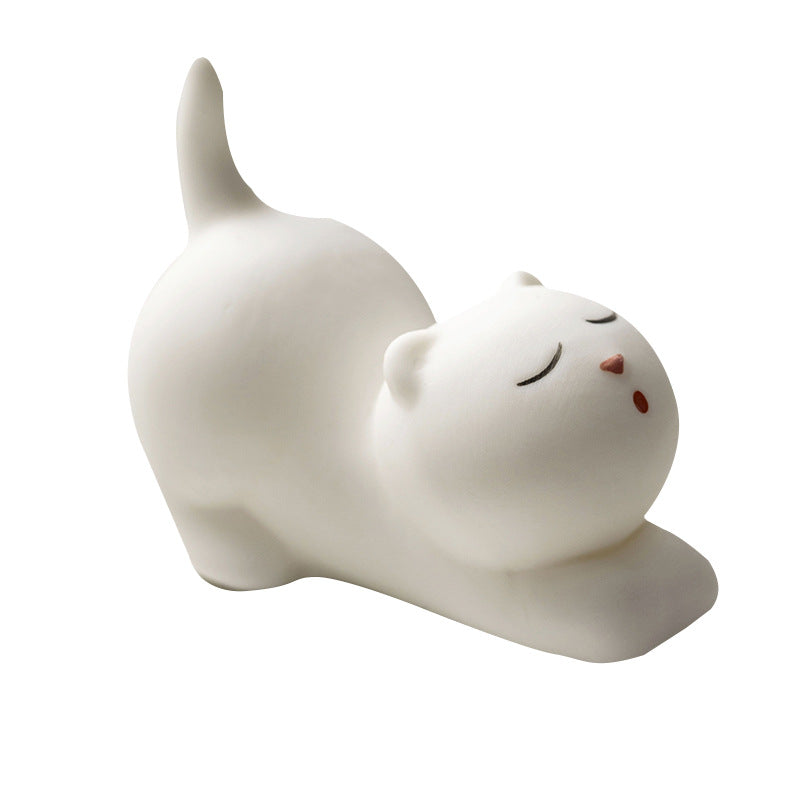 Decorative cat figurine