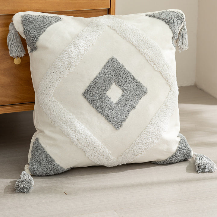 Textured Decorative Throw Pillow