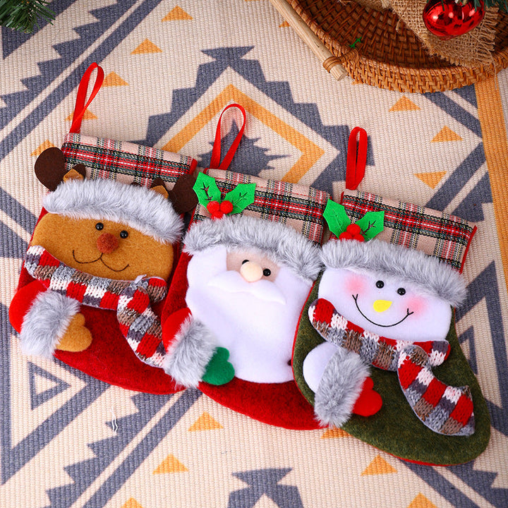 Christmas Fabric Sock