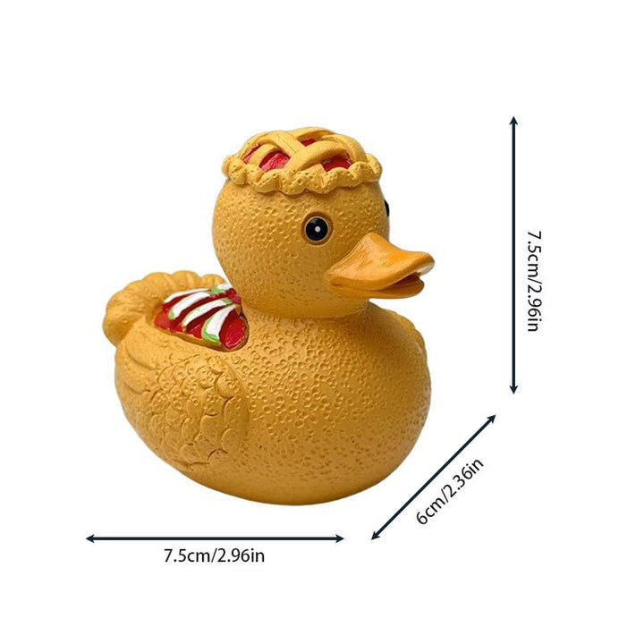 Funny Decor Rubber Duck with Sprinkles