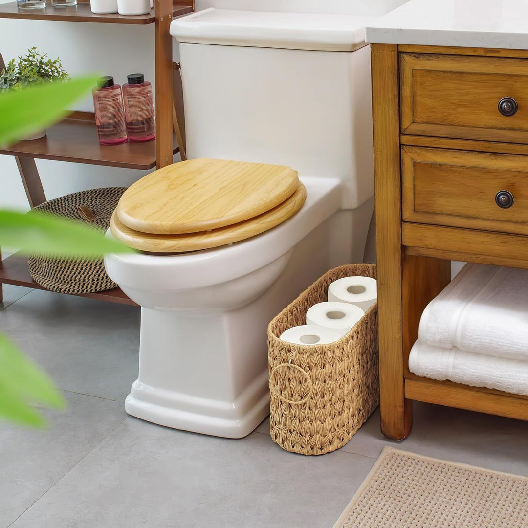 Practical Storage Basket Made of Natural Materials