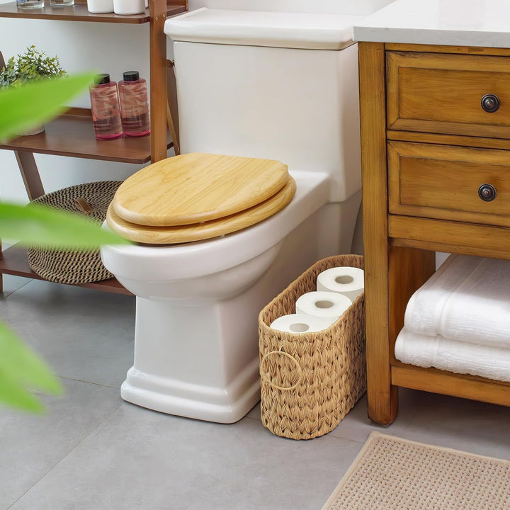 Practical Storage Basket Made of Natural Materials