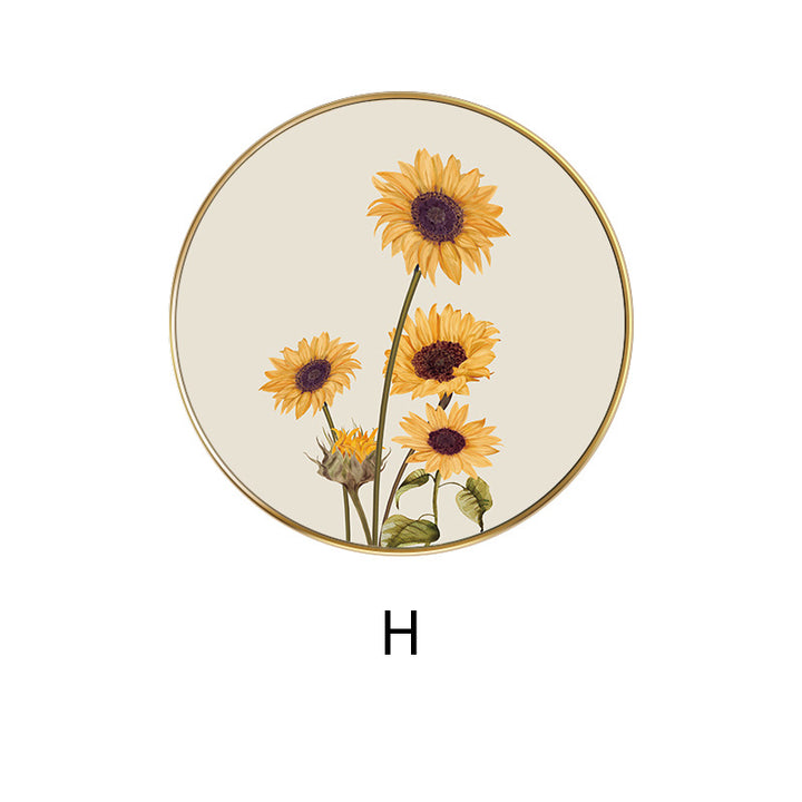 Floral Decorative Wall Plate