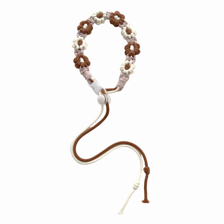 Decorative Flower Macrame Eyewear Holder