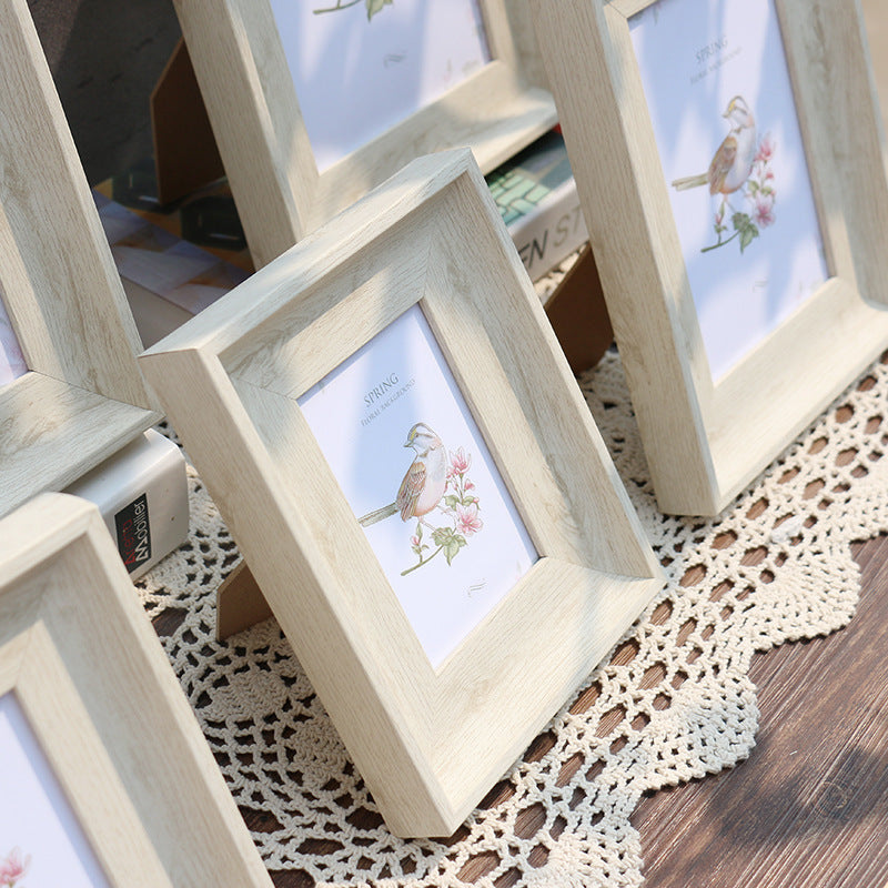 Elegant Natural Wood Photo Frame