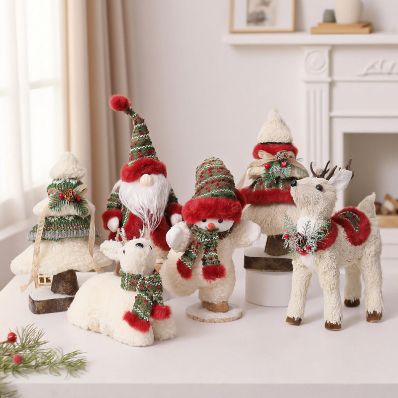 Decorative Christmas figure in reindeer design