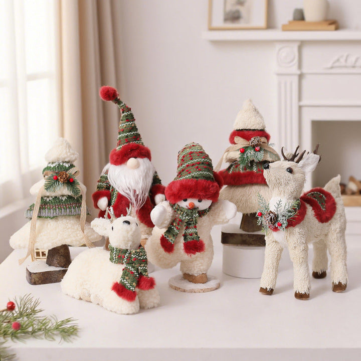 Decorative Christmas figure in reindeer design