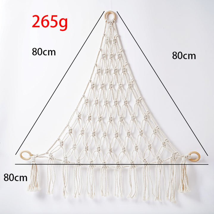 Macramé Decorative Wall Hanging Shelf