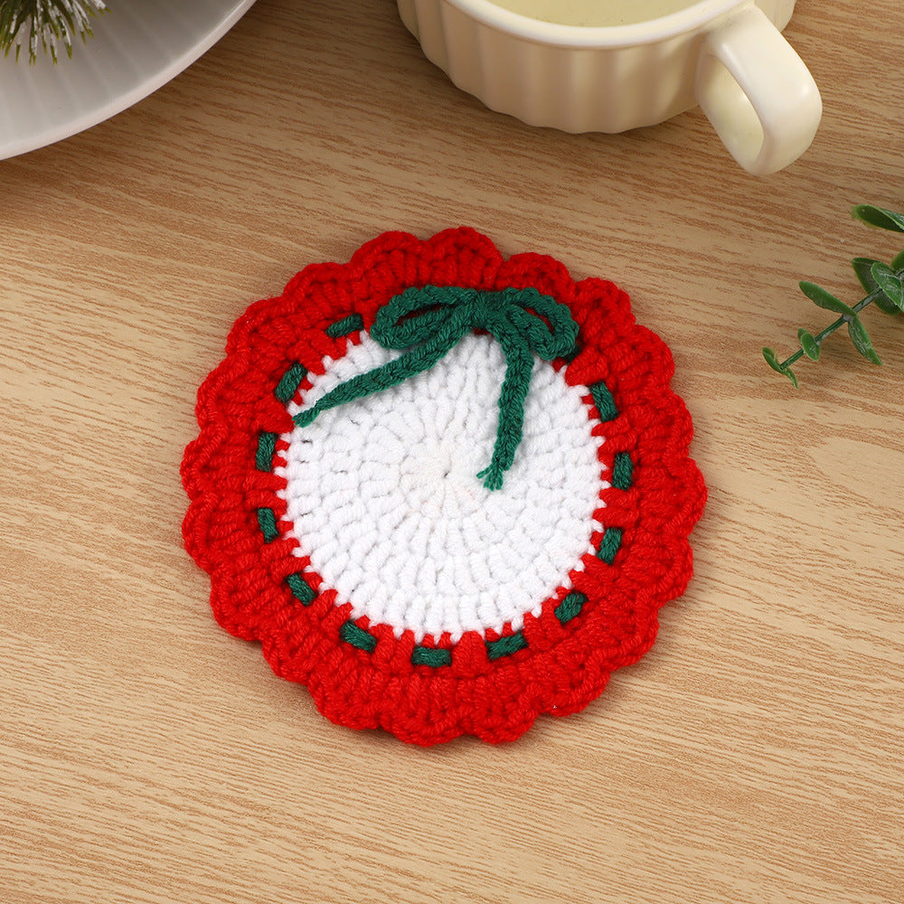 Decorative Artisan Crocheted Coaster