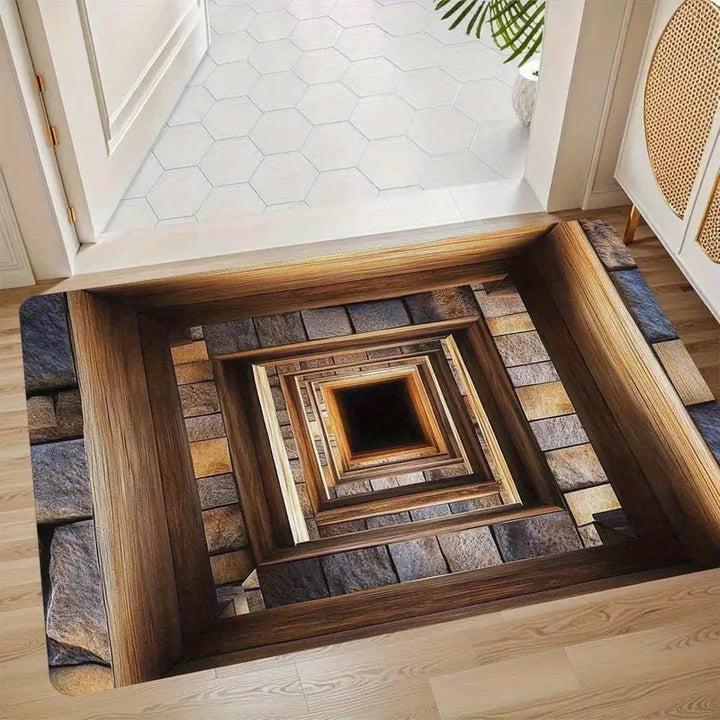 3D Artistic Depth Illusion Mat