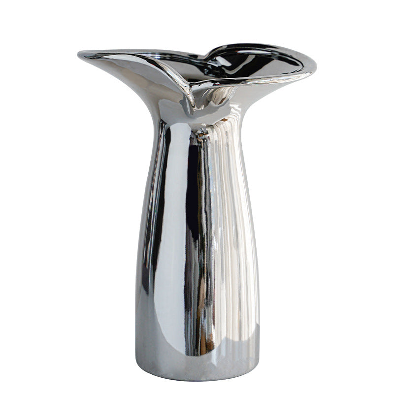 Elegant and modern ceramic vase