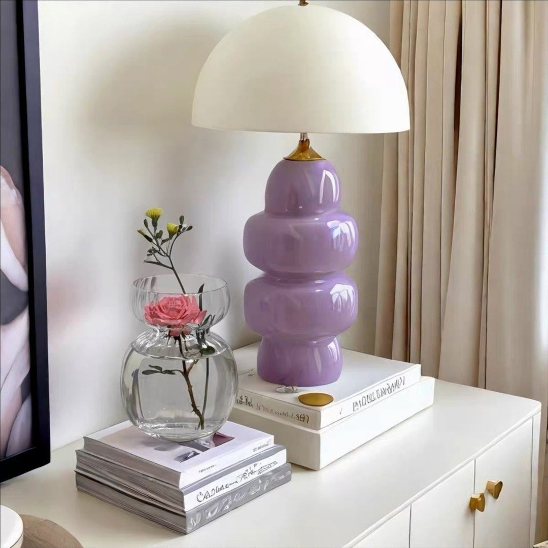 Decorative Glass Table Centerpiece for Home Decor