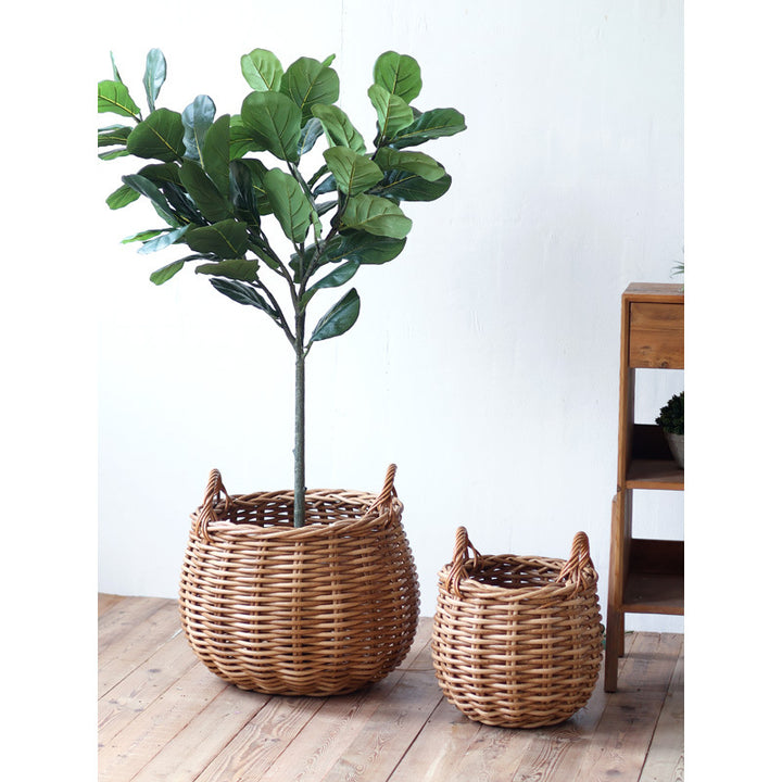 Handcrafted storage basket
