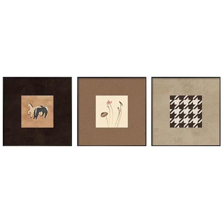 Framed Botanical Artwork