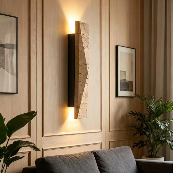 Modern geometric wall lamp