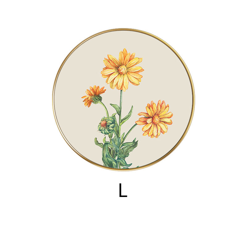 Floral Decorative Wall Plate