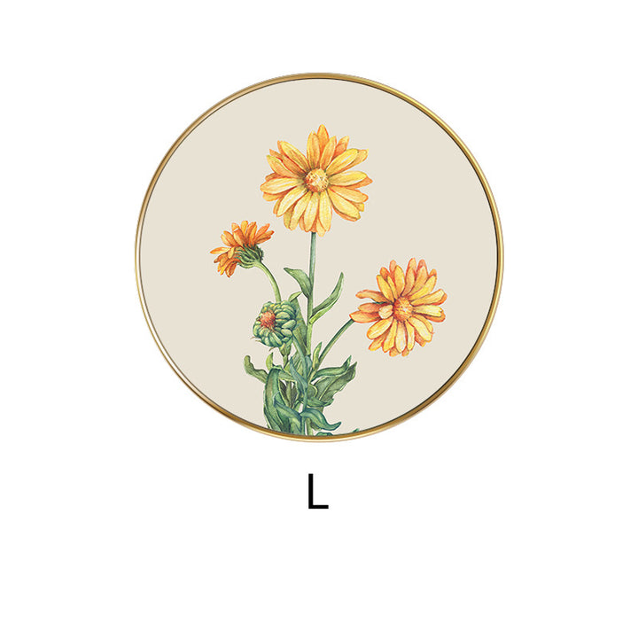 Floral Decorative Wall Plate