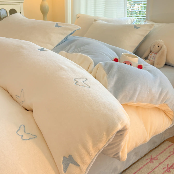 Luxurious Plush Duvet Set