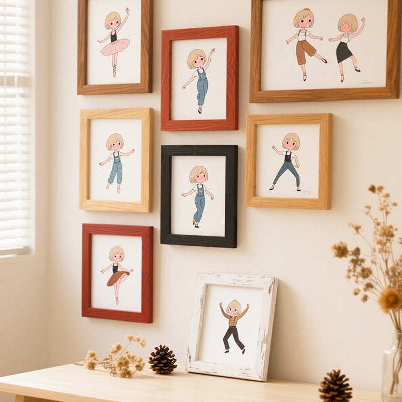 Illustrated Character Art Frame