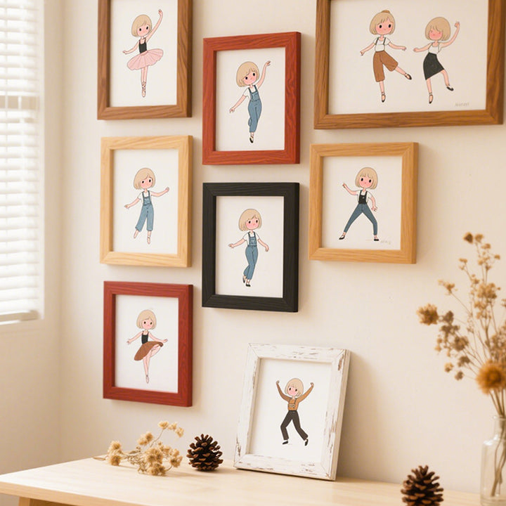 Illustrated Character Art Frame
