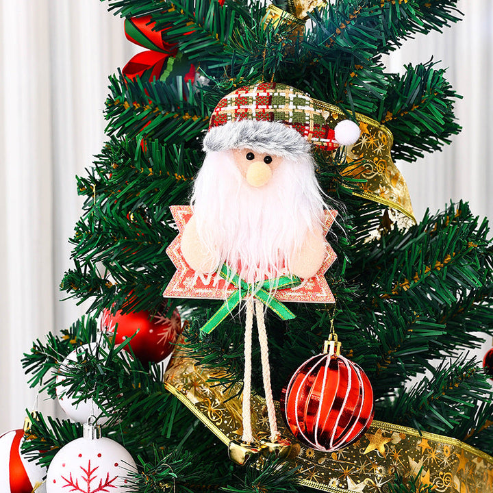 Cute snowman Christmas tree ornament