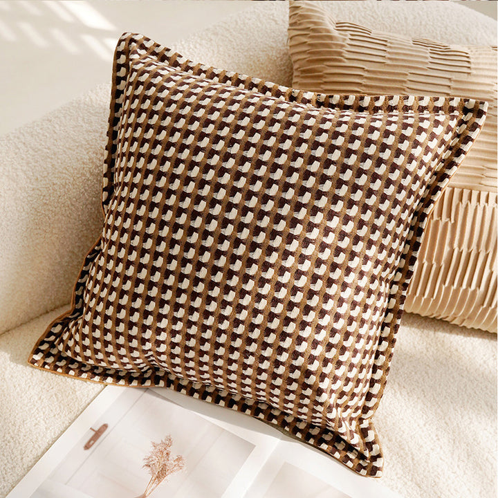 Decorative Woven Textured Throw Pillow