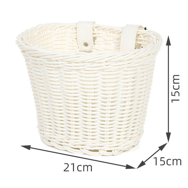 Woven Storage Basket with Handles