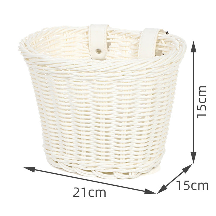 Woven Storage Basket with Handles