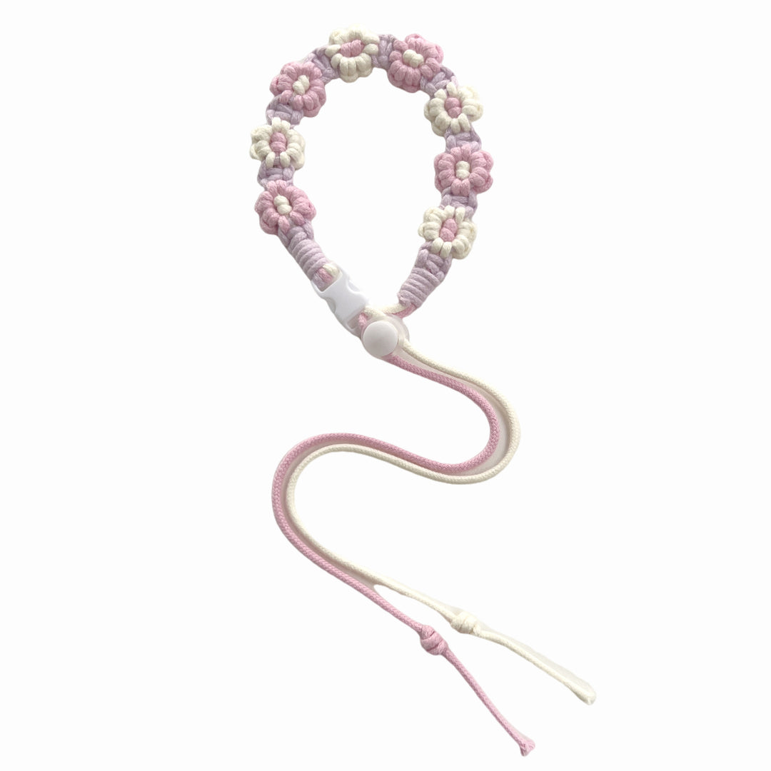 Decorative Flower Macrame Eyewear Holder