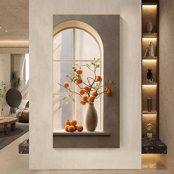 Decorative Artificial Orange Blossom Arrangement