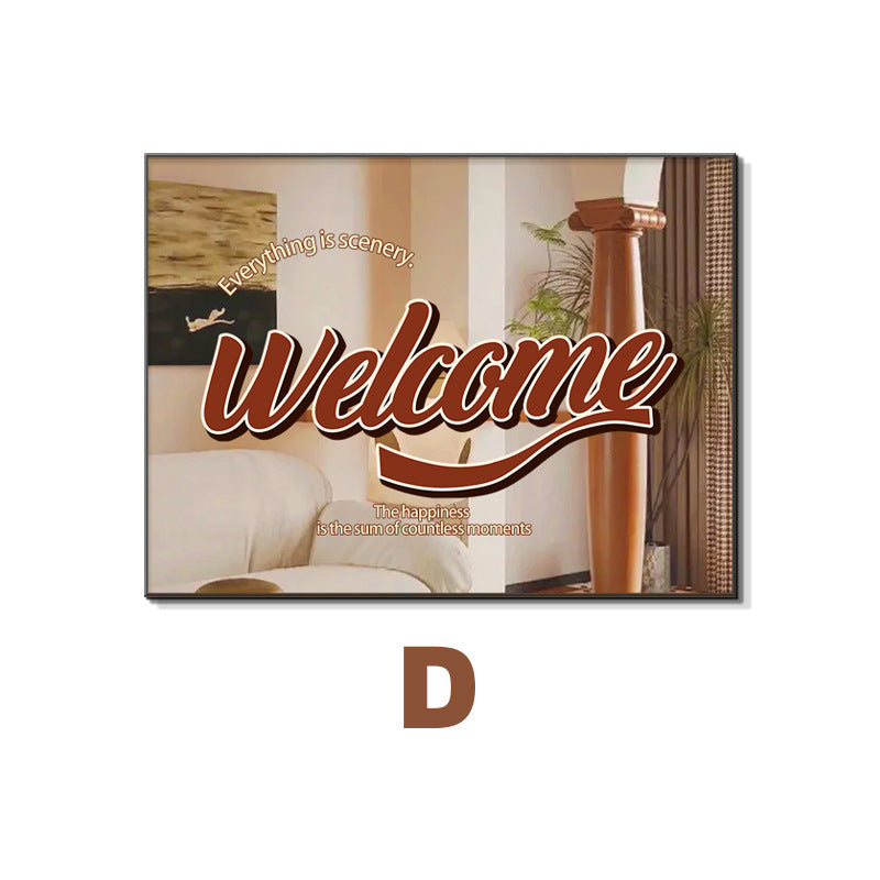 Decorative Welcome Wall Art