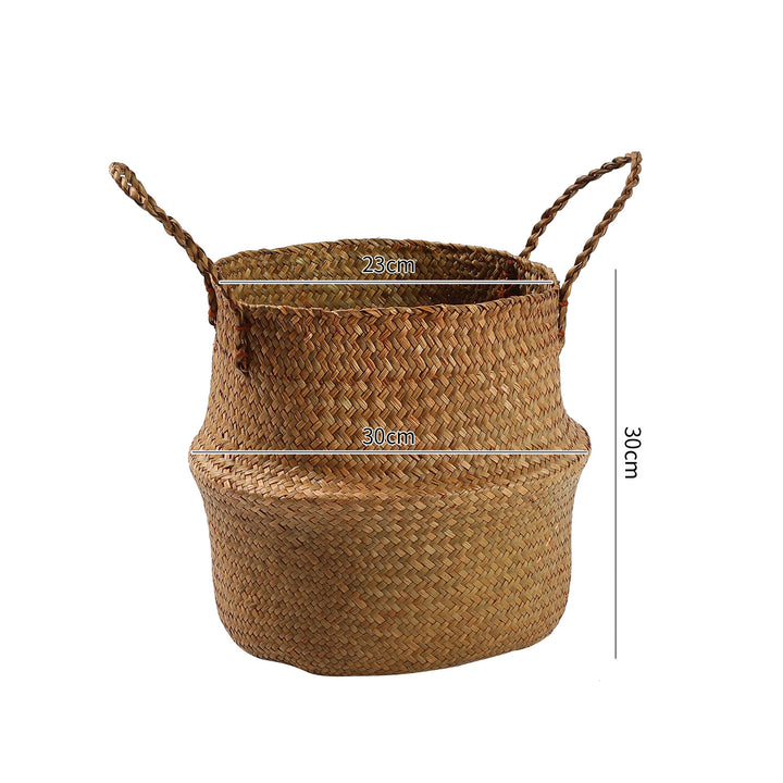 Handcrafted Woven Storage Bucket